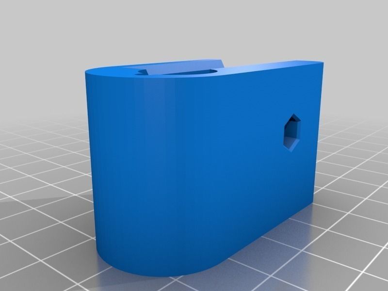Ormerod X-idler bracket with belt tensioner Free 3D print model_1