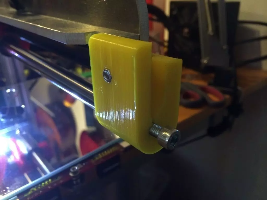 Ormerod X-idler bracket with belt tensioner Free 3D print model_0