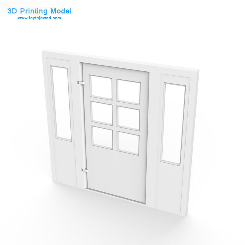External Door 3D print model_9