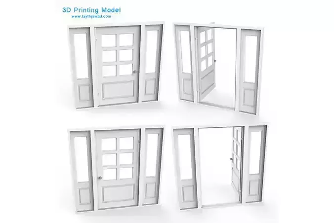 External Door 3D print model