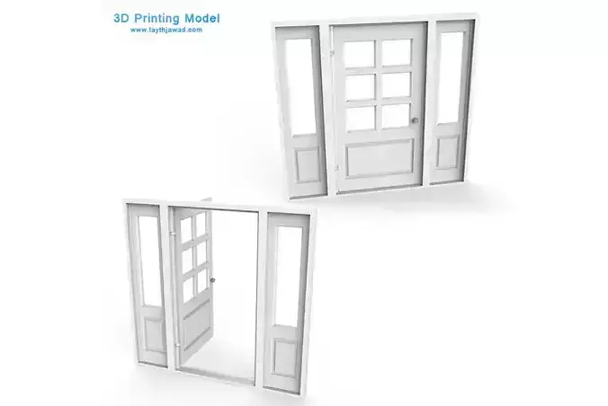 External Door 3D print model