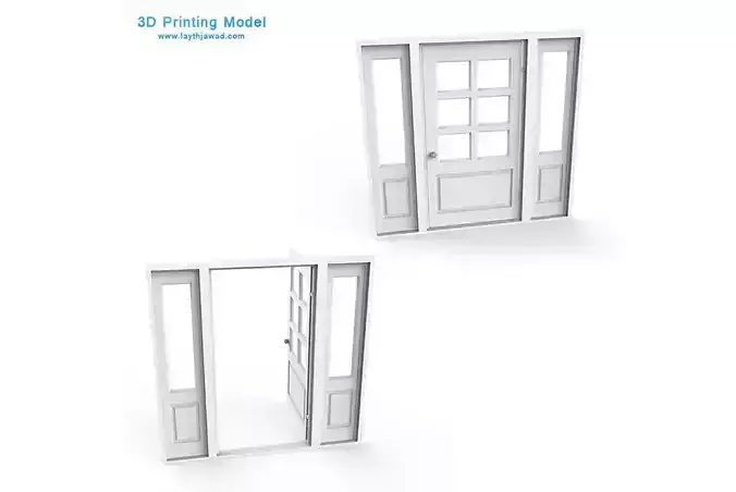 External Door 3D print model