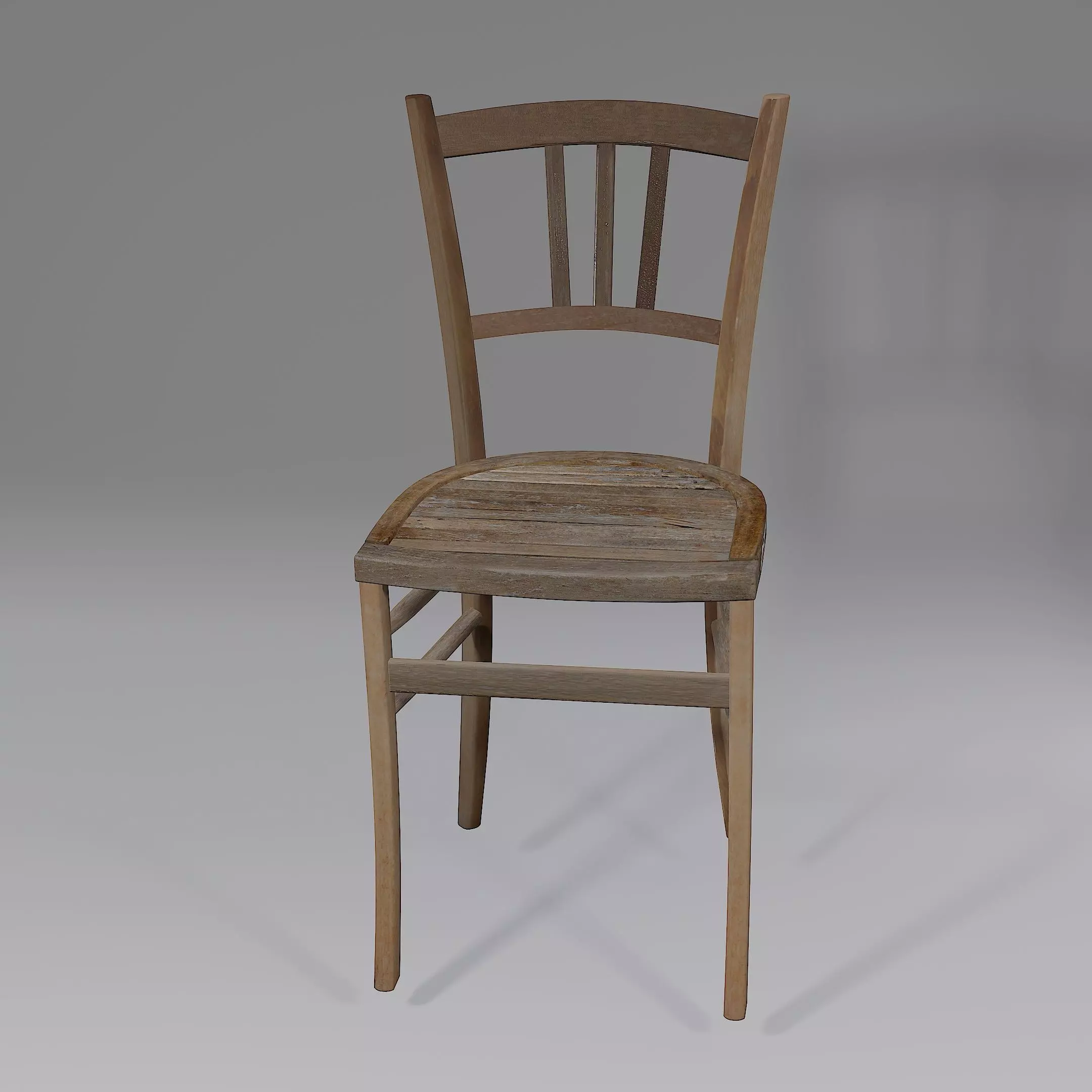 Old Chair Old Mill Free 3D model