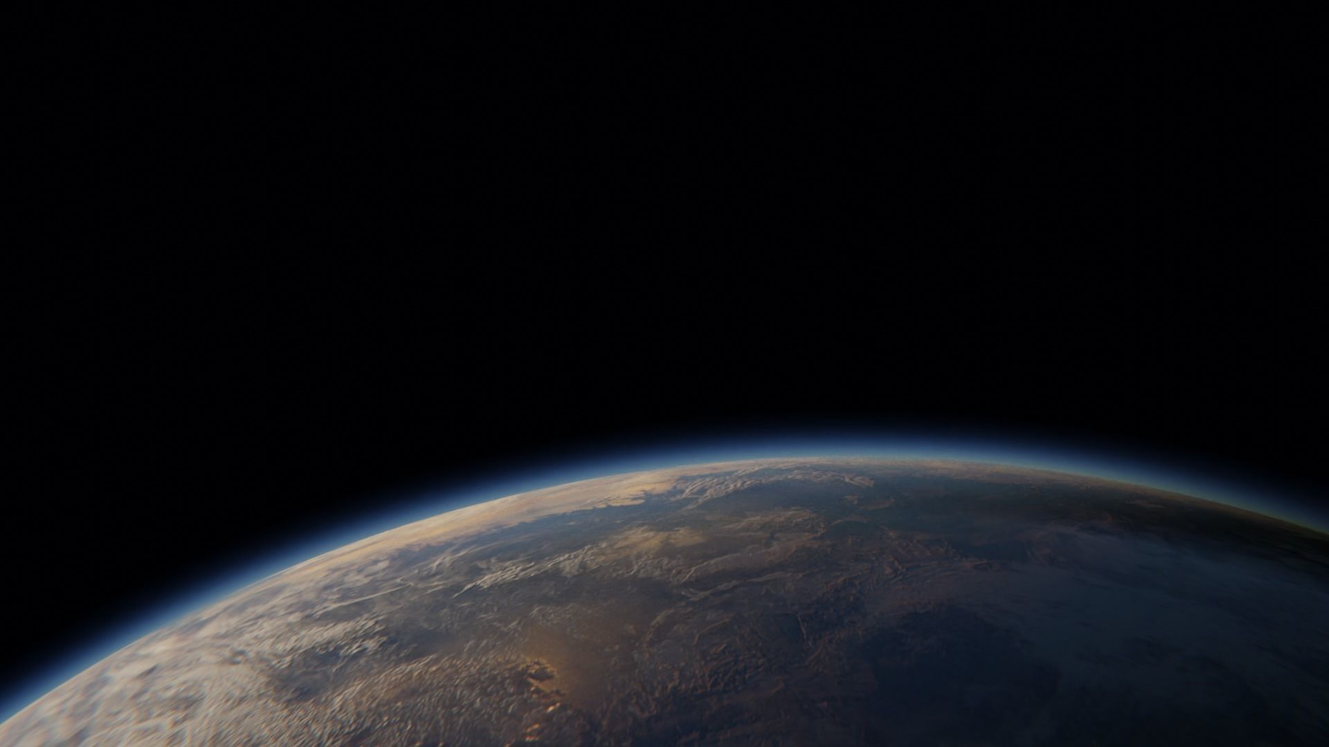 Earth - Accurate Atmosphere - Day Night Cycles for City Lights 3D model_8