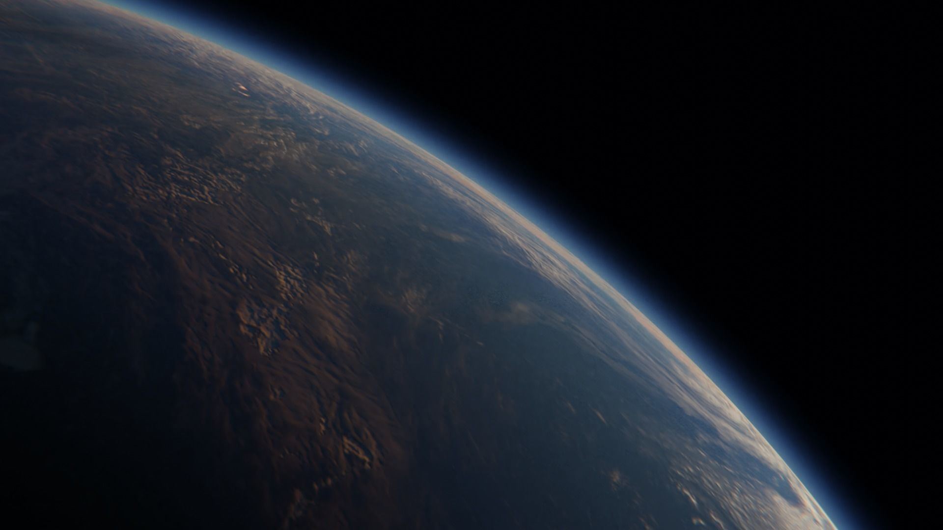 Earth - Accurate Atmosphere - Day Night Cycles for City Lights 3D model_5