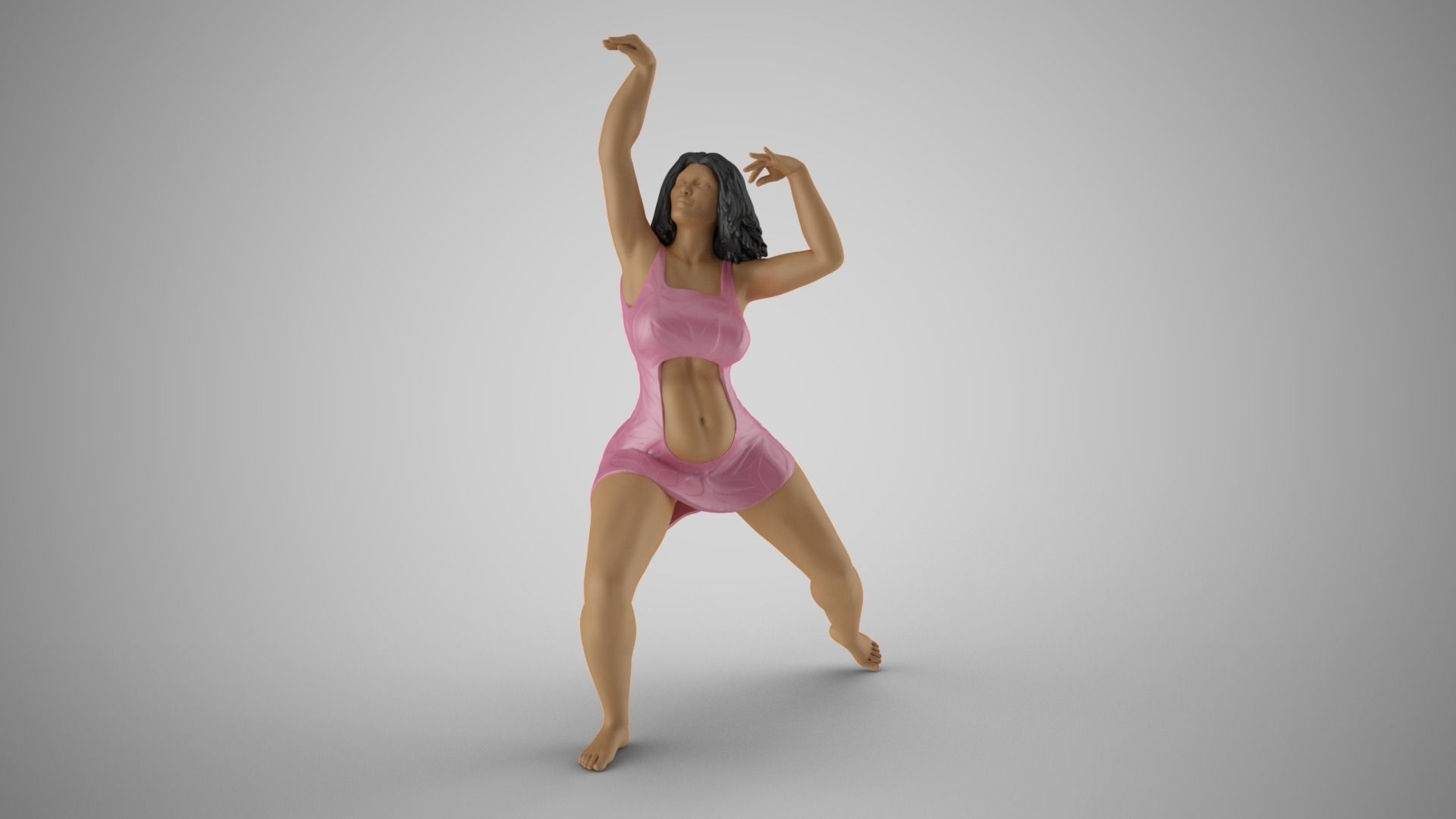 Exotic Dance 3D print model_4