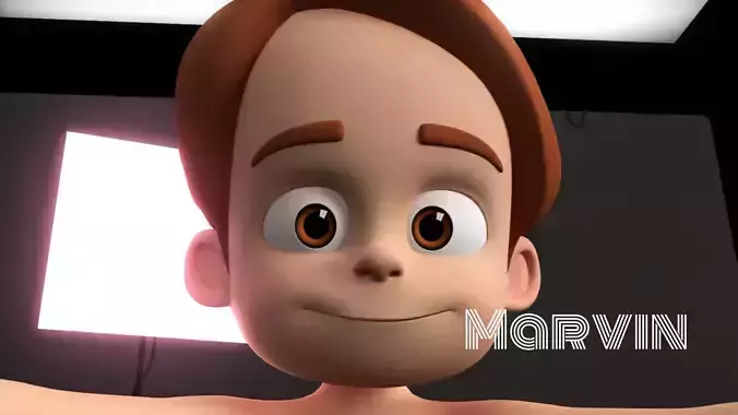 Marvin cartoon Boy Cartoon Character