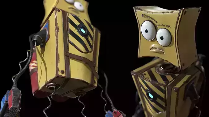 Character Flamethrower  PBR