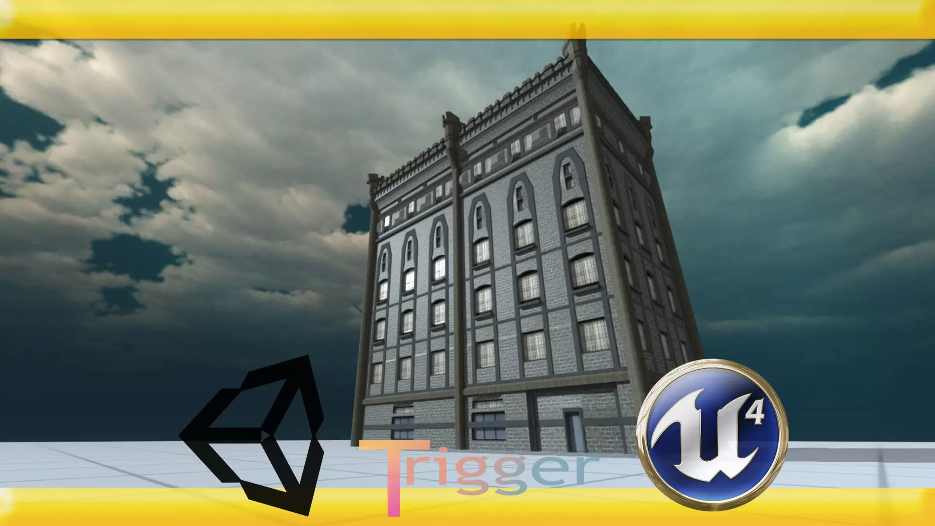 Unity Building Models 3D model Historic Building Unity 5 VR / AR / low-poly | CGTrader