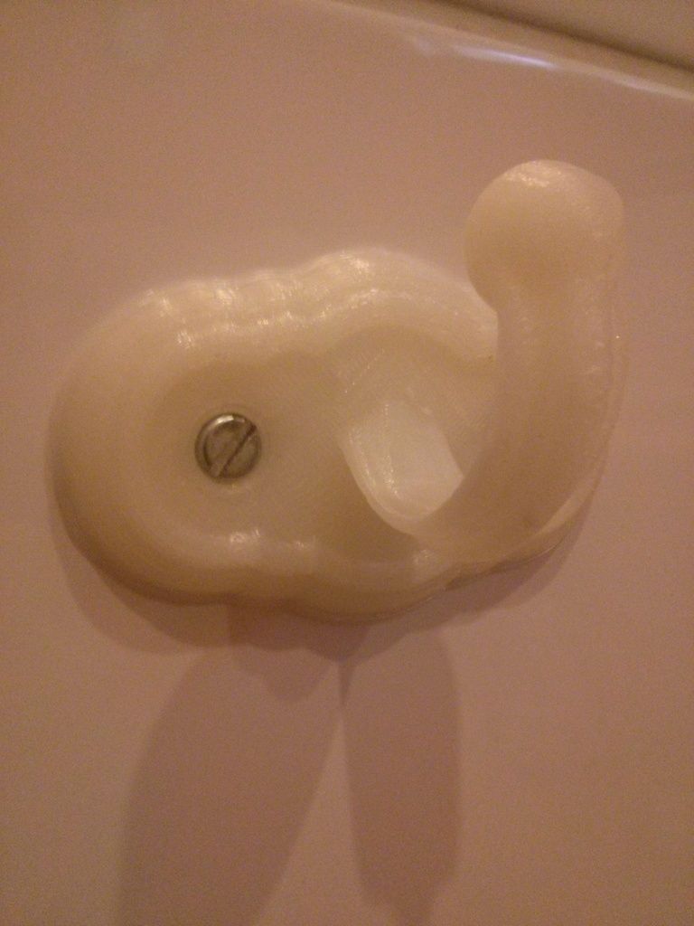 Towel Hook Free 3D print model_1