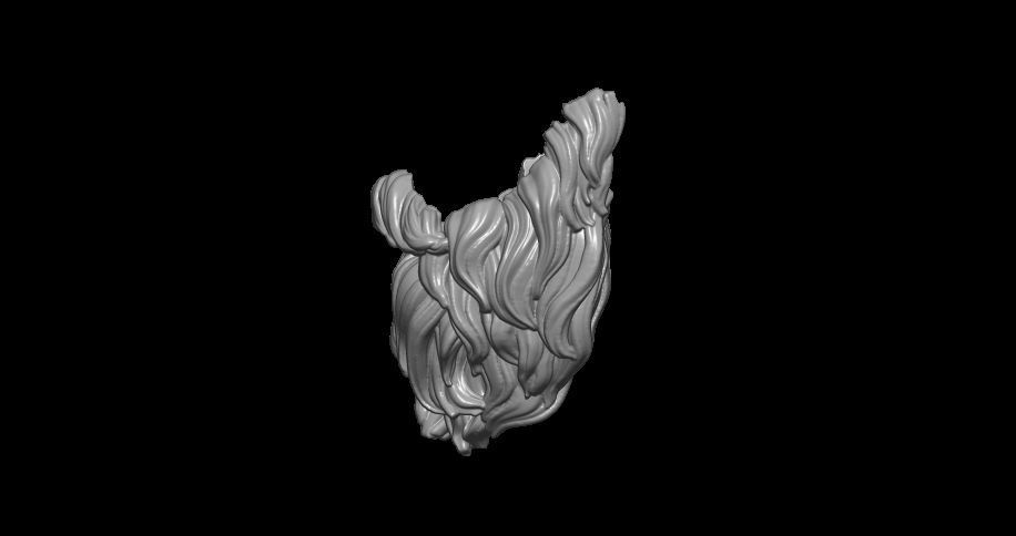 Beard 3D print model_5
