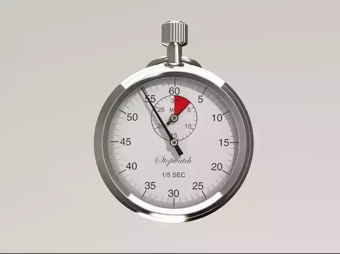 Stopwatch 3D model