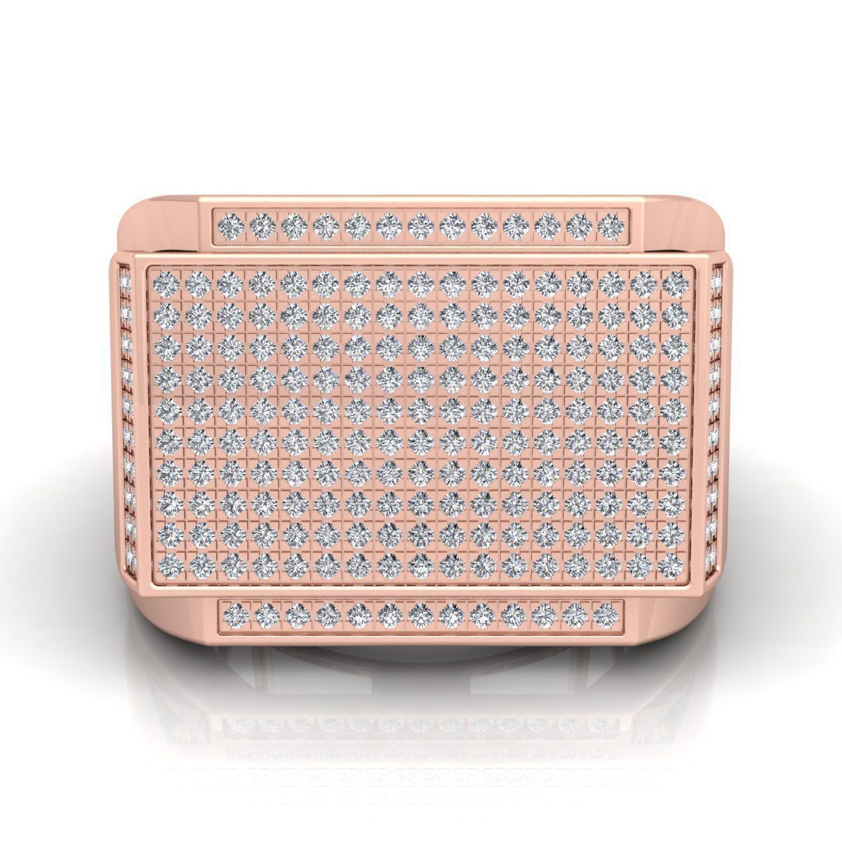 Mens Ring  3D print model_3