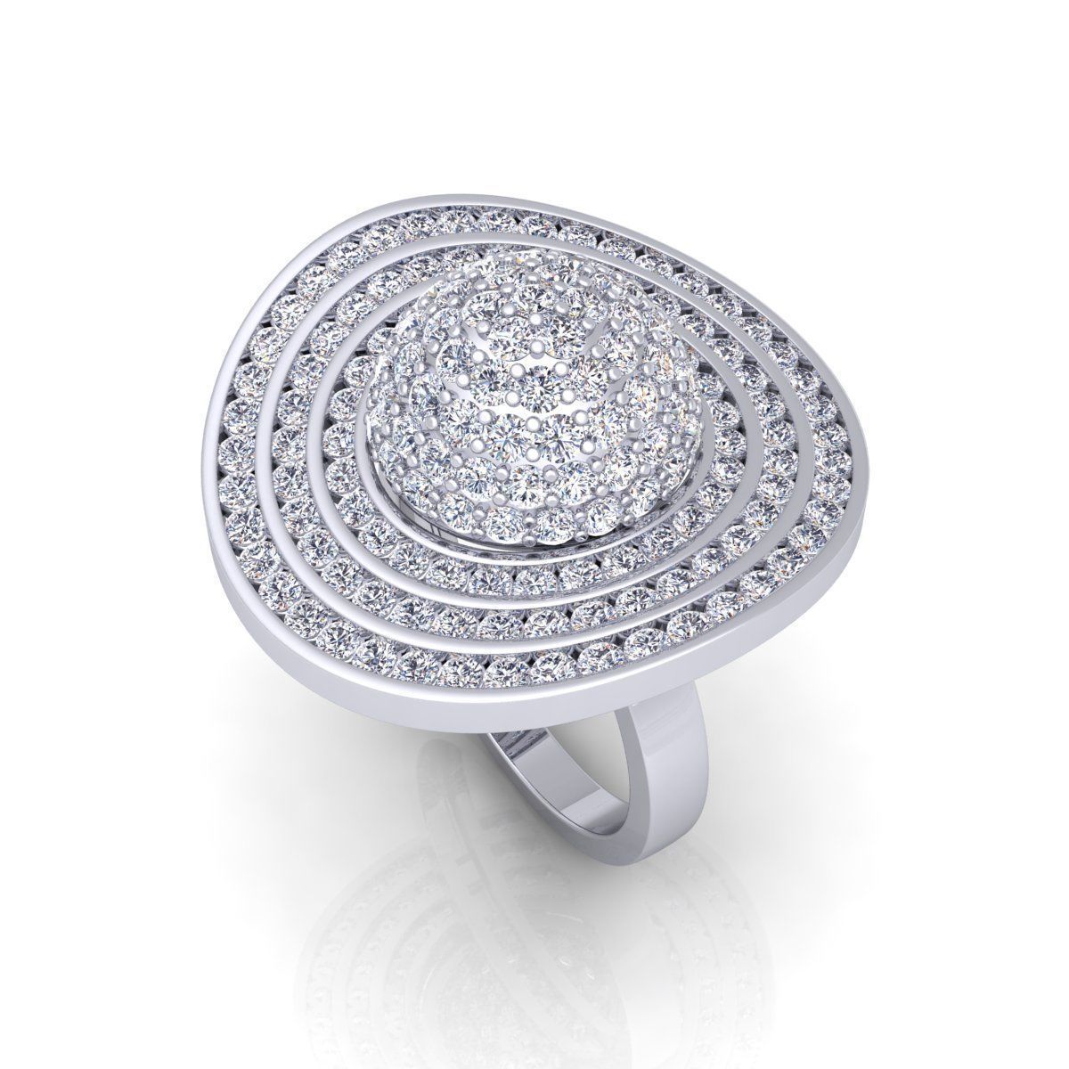 Heat Style Ring 3D print model_10