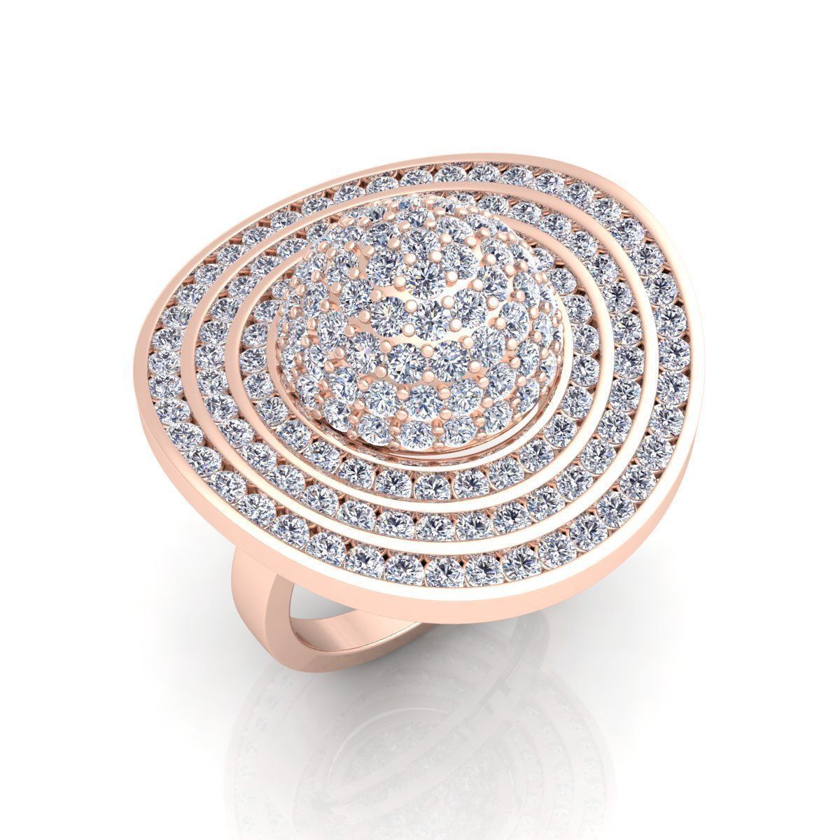 Heat Style Ring 3D print model_8