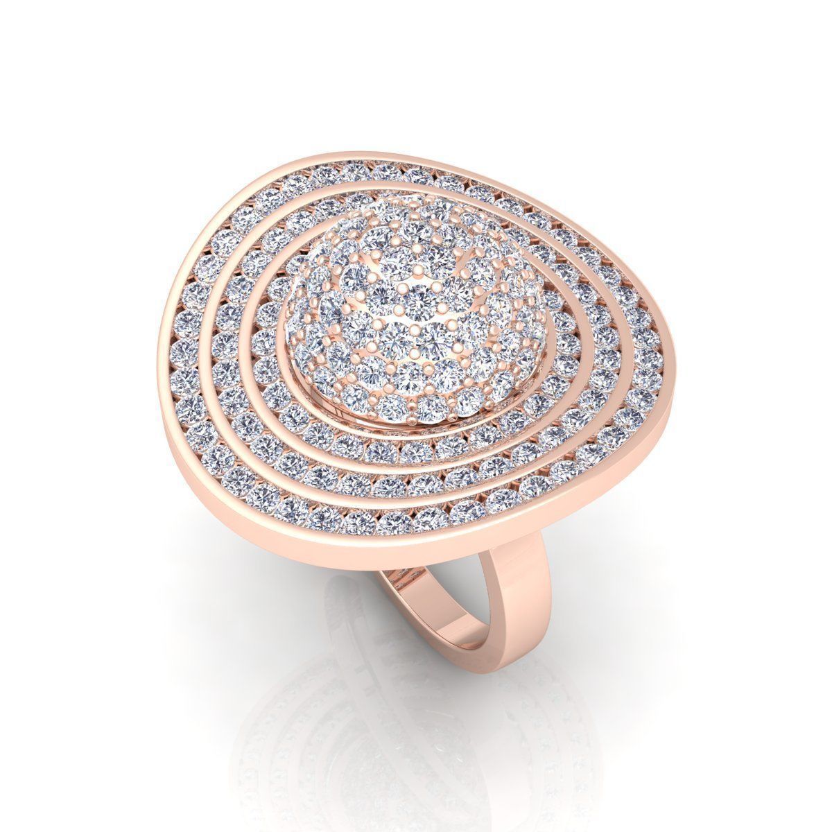 Heat Style Ring 3D print model_11