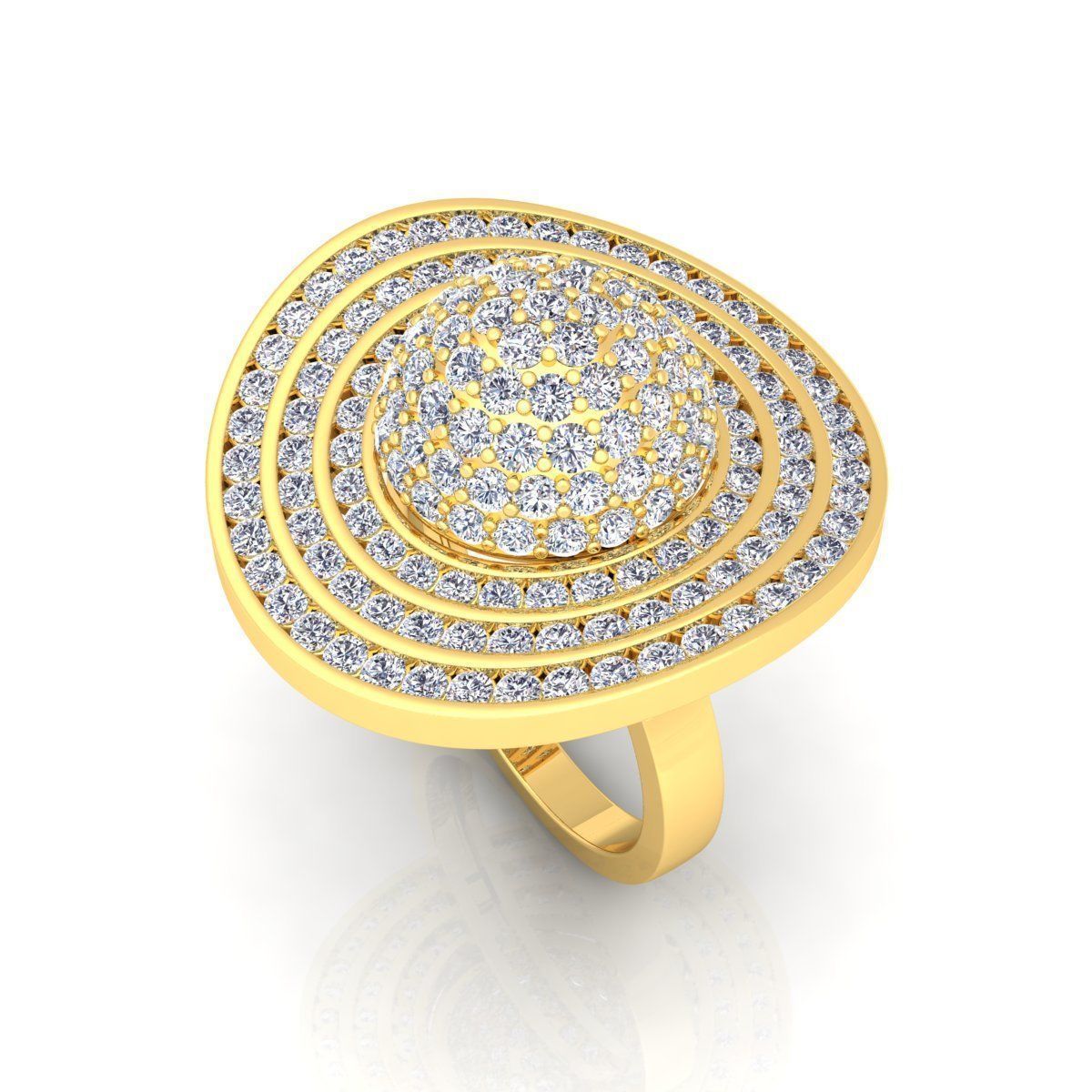 Heat Style Ring 3D print model_12