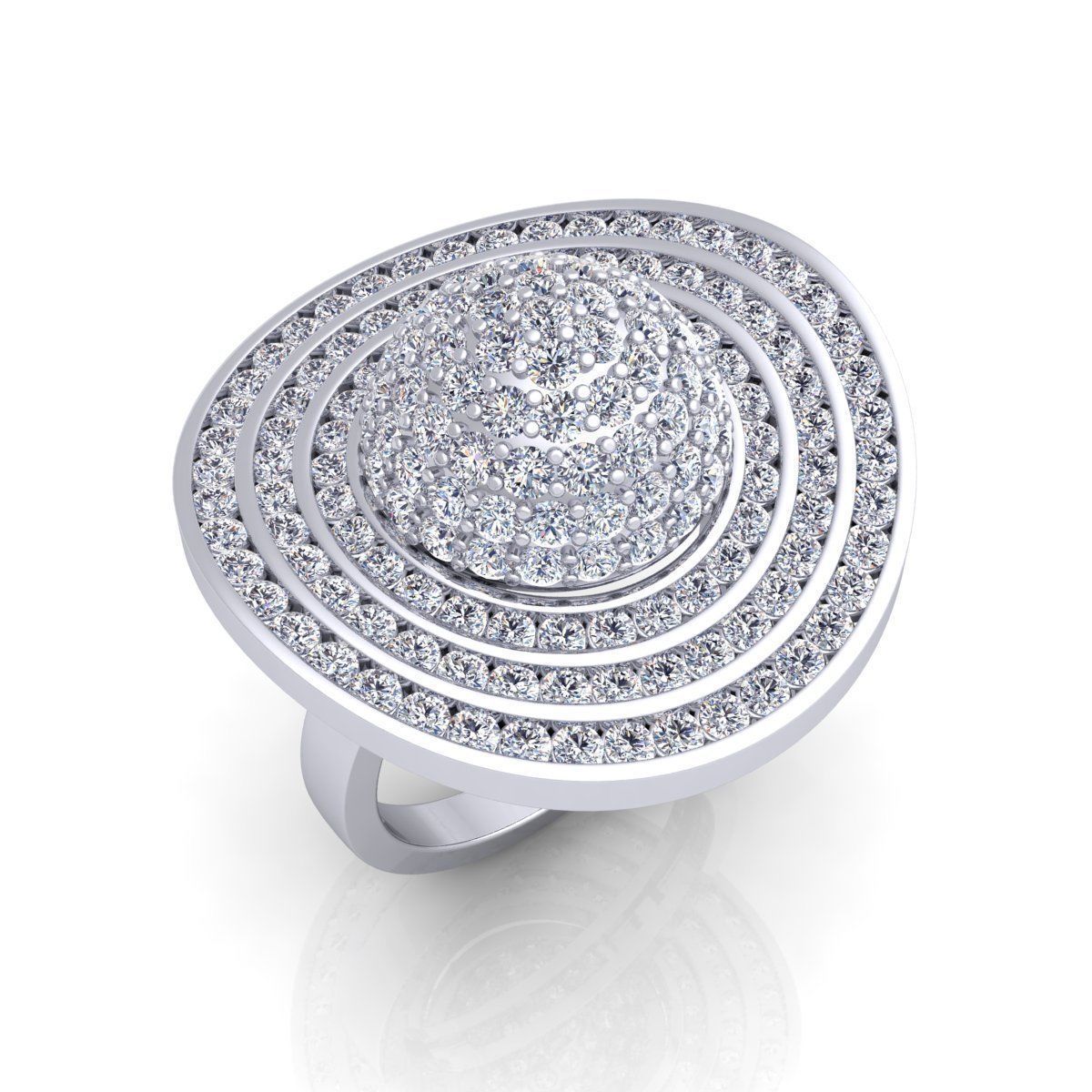 Heat Style Ring 3D print model_7