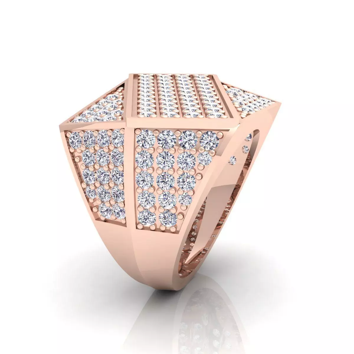 Fancy Style Ring  3D print model_0