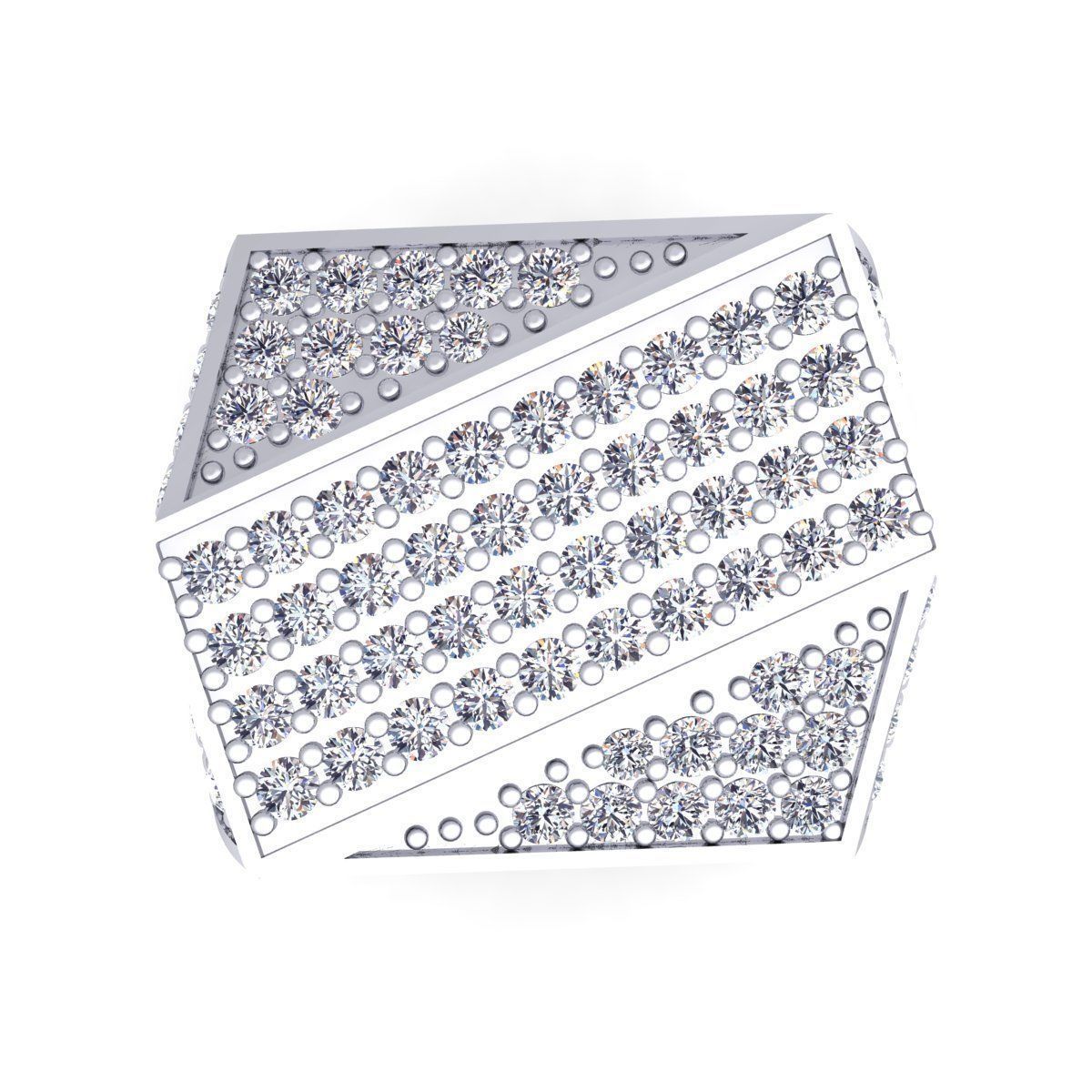 Fancy Style Ring  3D print model_3