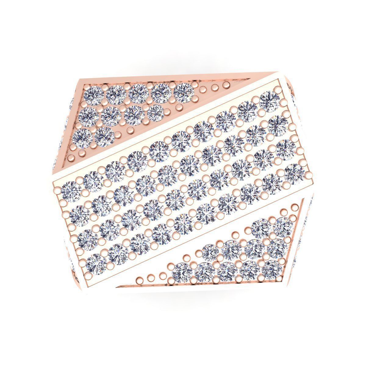 Fancy Style Ring  3D print model_4