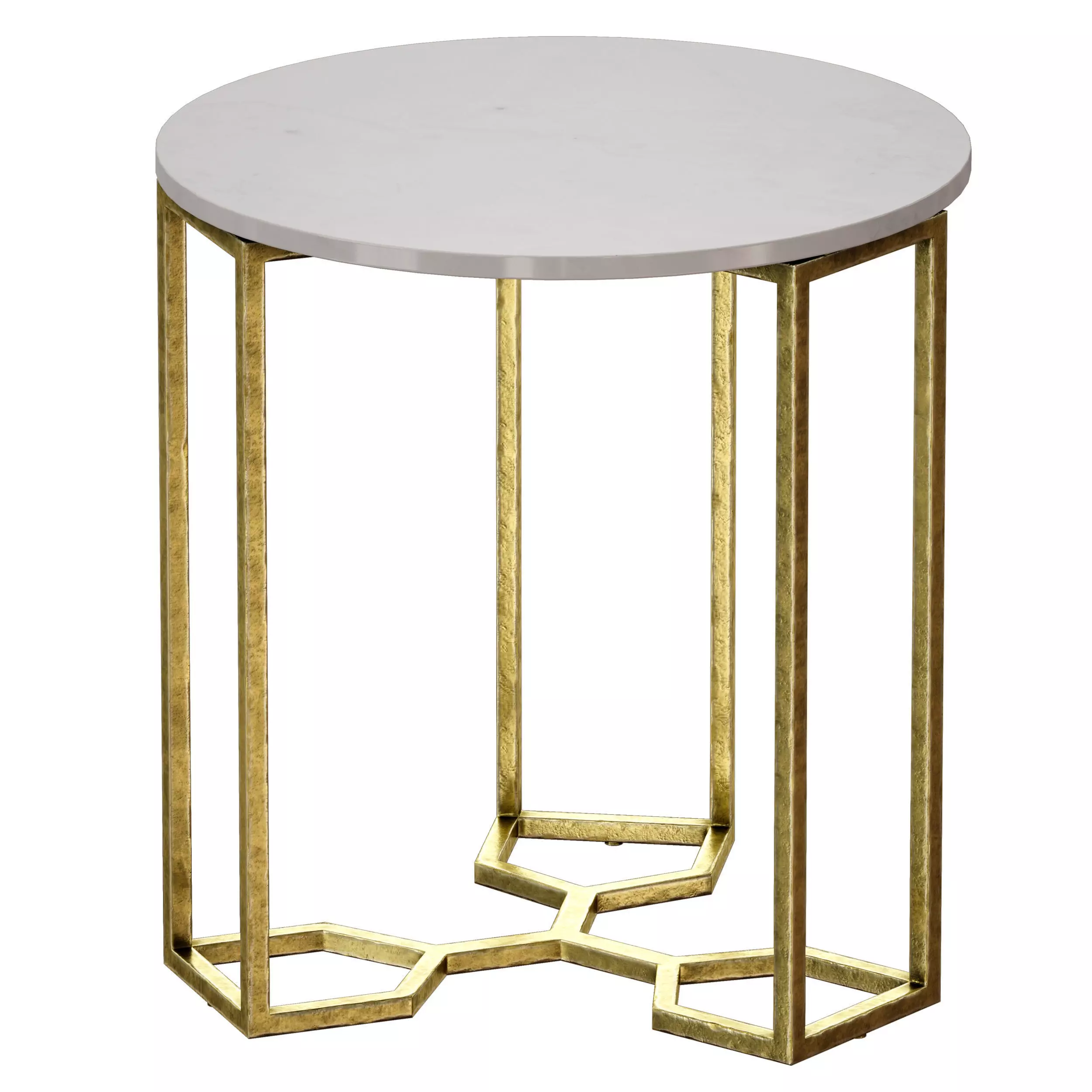 Hattie End Table Crate and Barrel 3D model_0