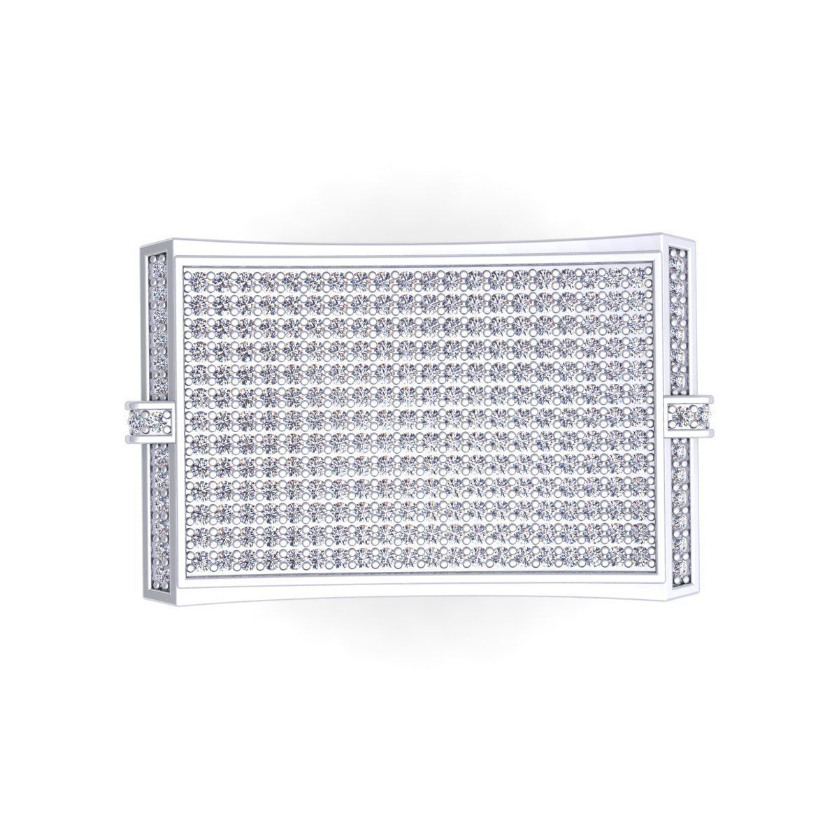 Fancy Mens Ring 01 3D print model_3