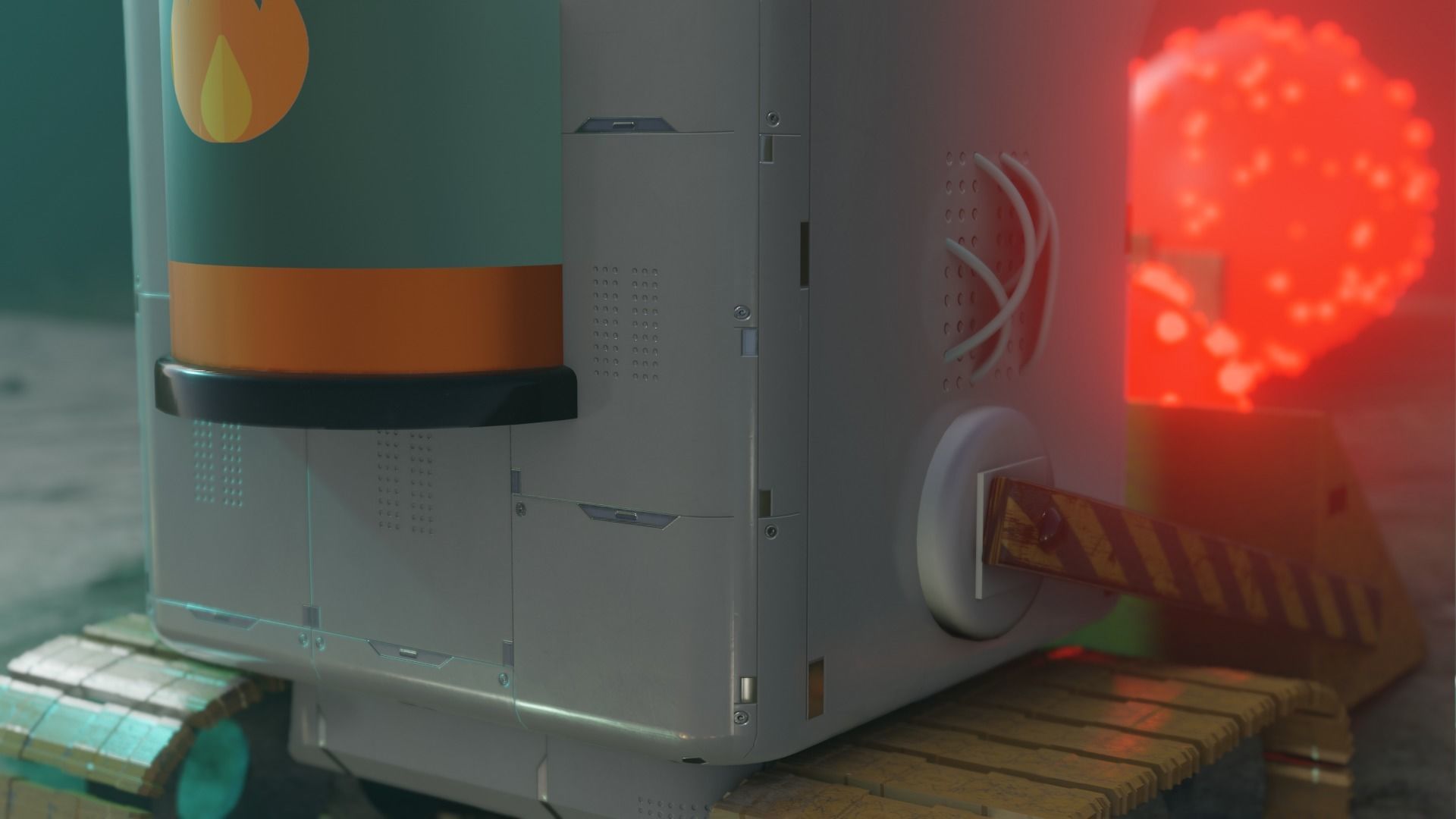 Corona Space Traktor 3D model_3