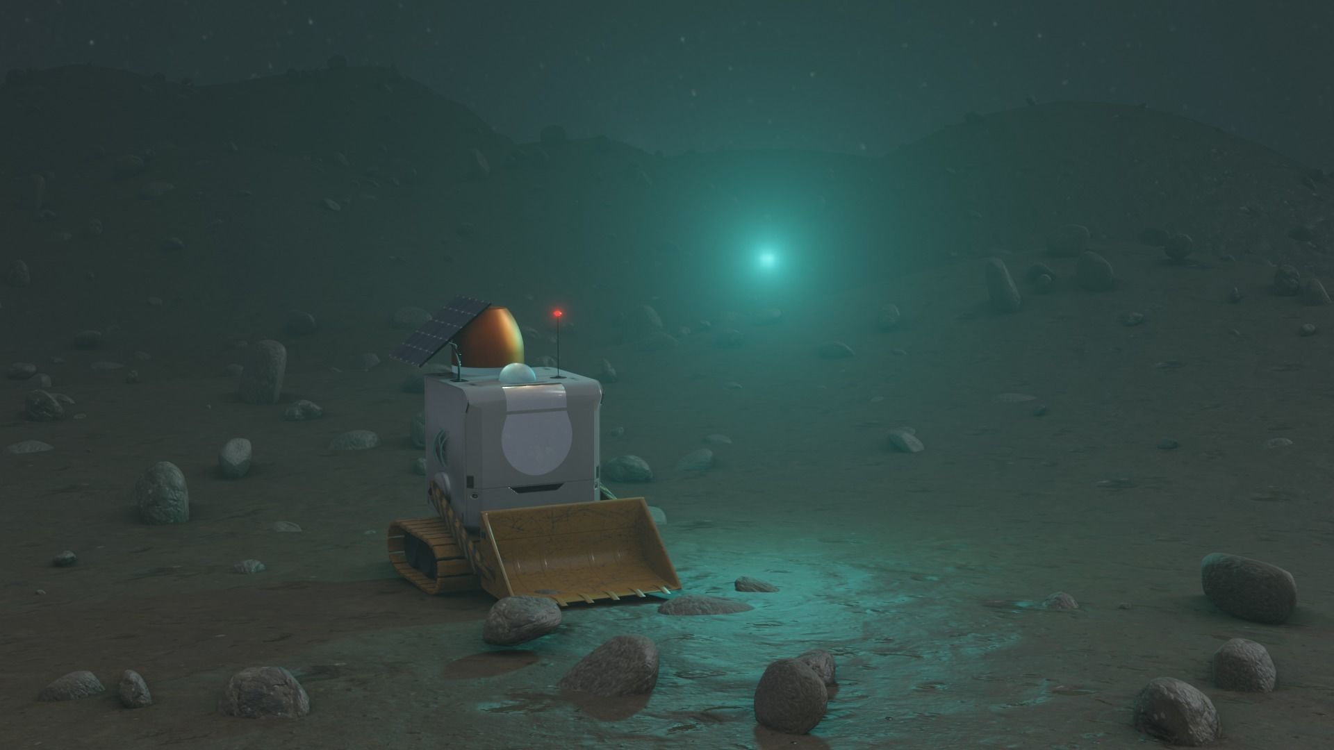 Corona Space Traktor 3D model_2