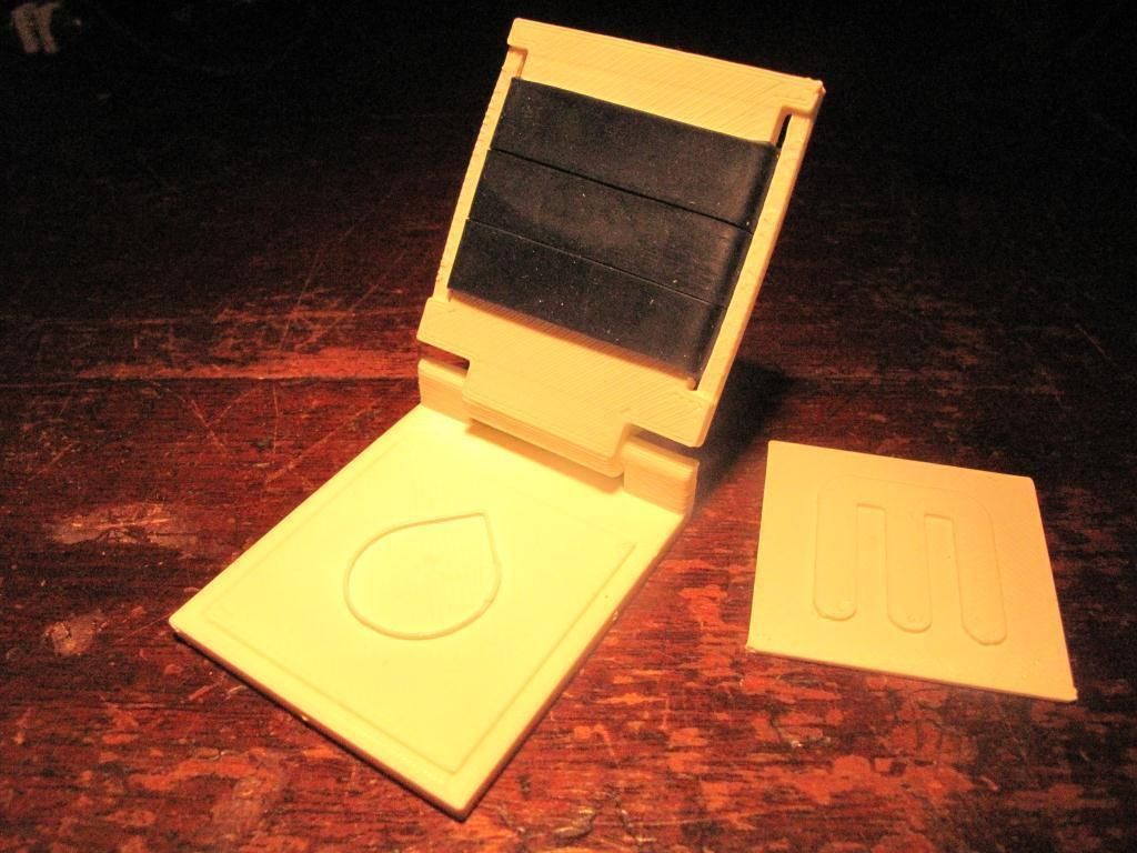 Embossing Stamp for Paper Free 3D print model_1