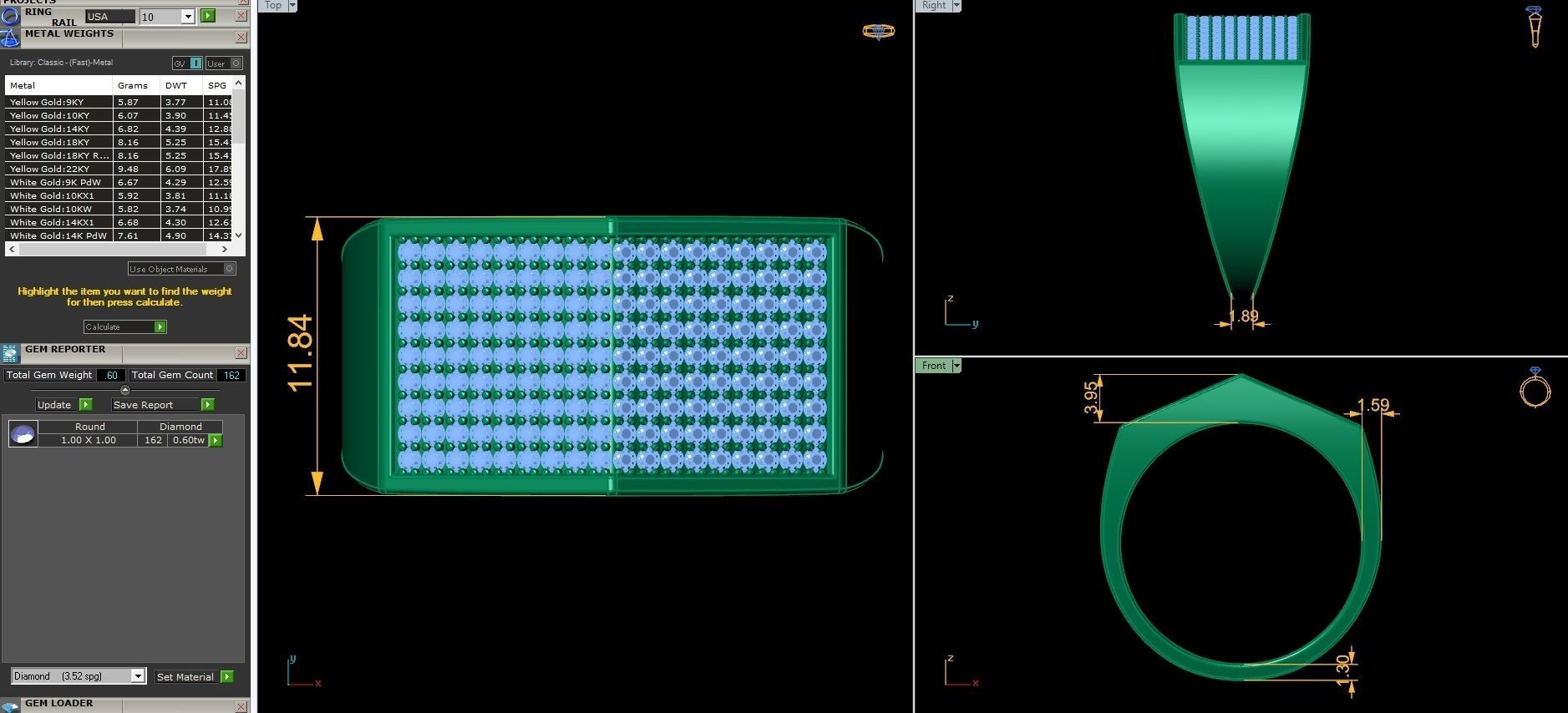 Fancy Mens Ring 2 3D print model_6