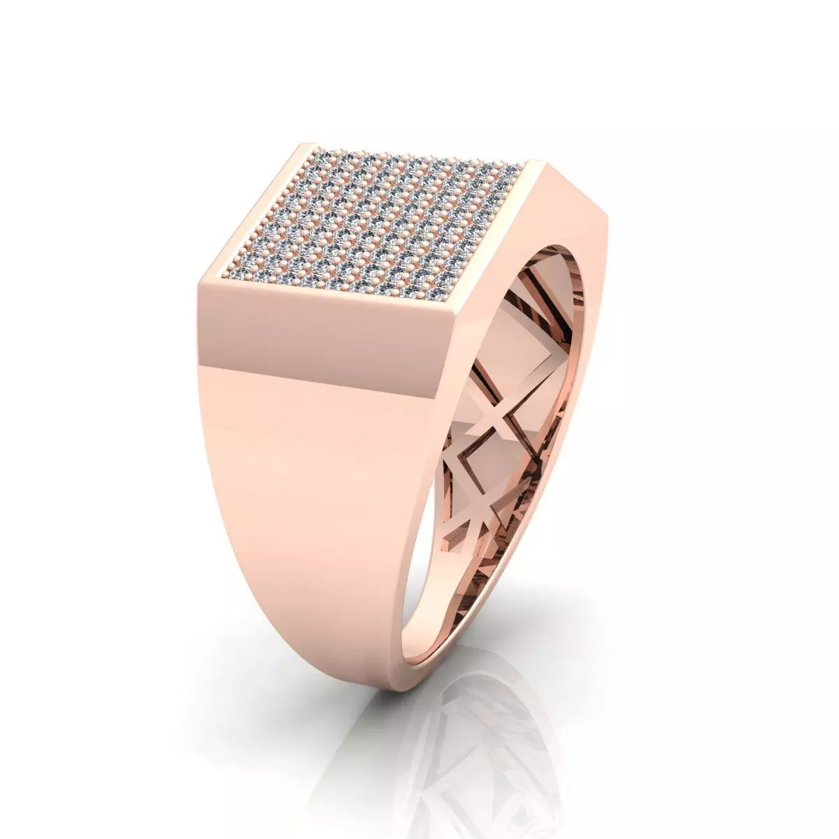Fancy Mens Ring 2 3D print model_0