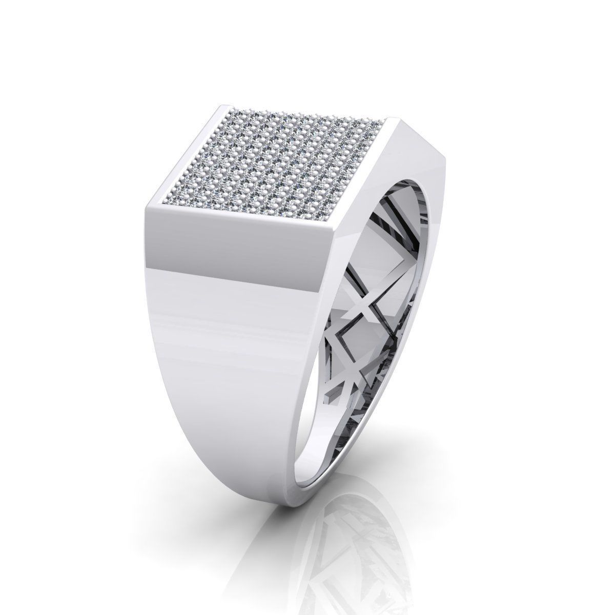 Fancy Mens Ring 2 3D print model_2