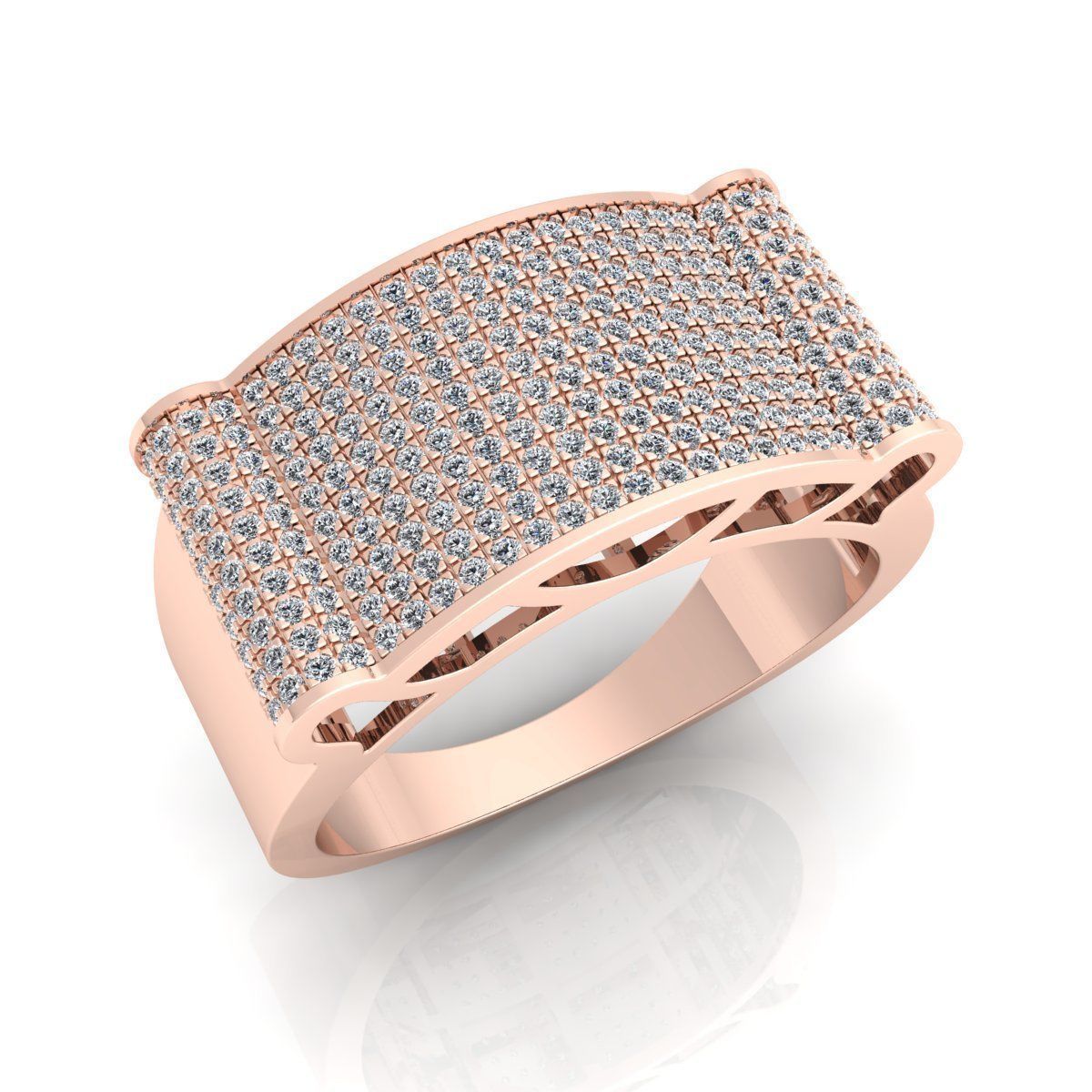 Mens Ring 03 3D print model_3