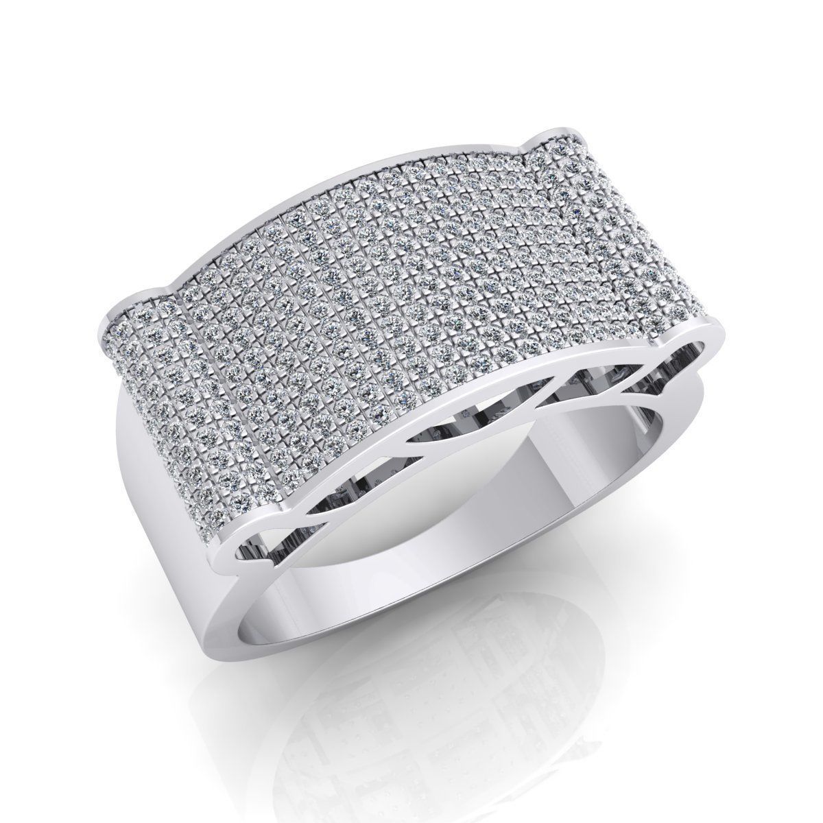 Mens Ring 03 3D print model_1