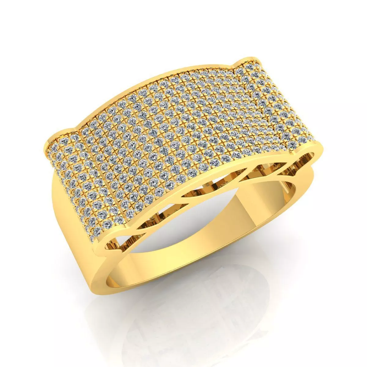 Mens Ring 03 3D print model_0