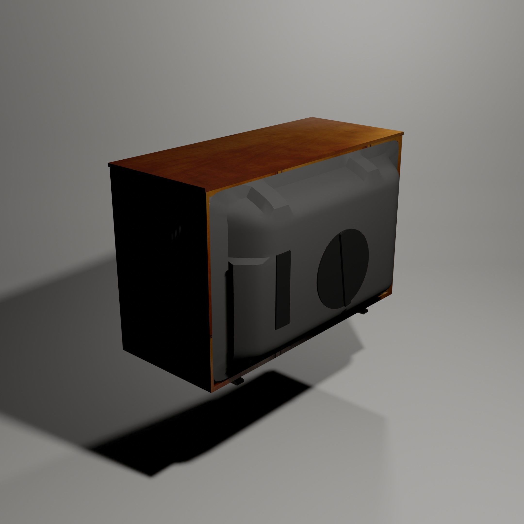 TV Rubin 714 Free 3D model_4