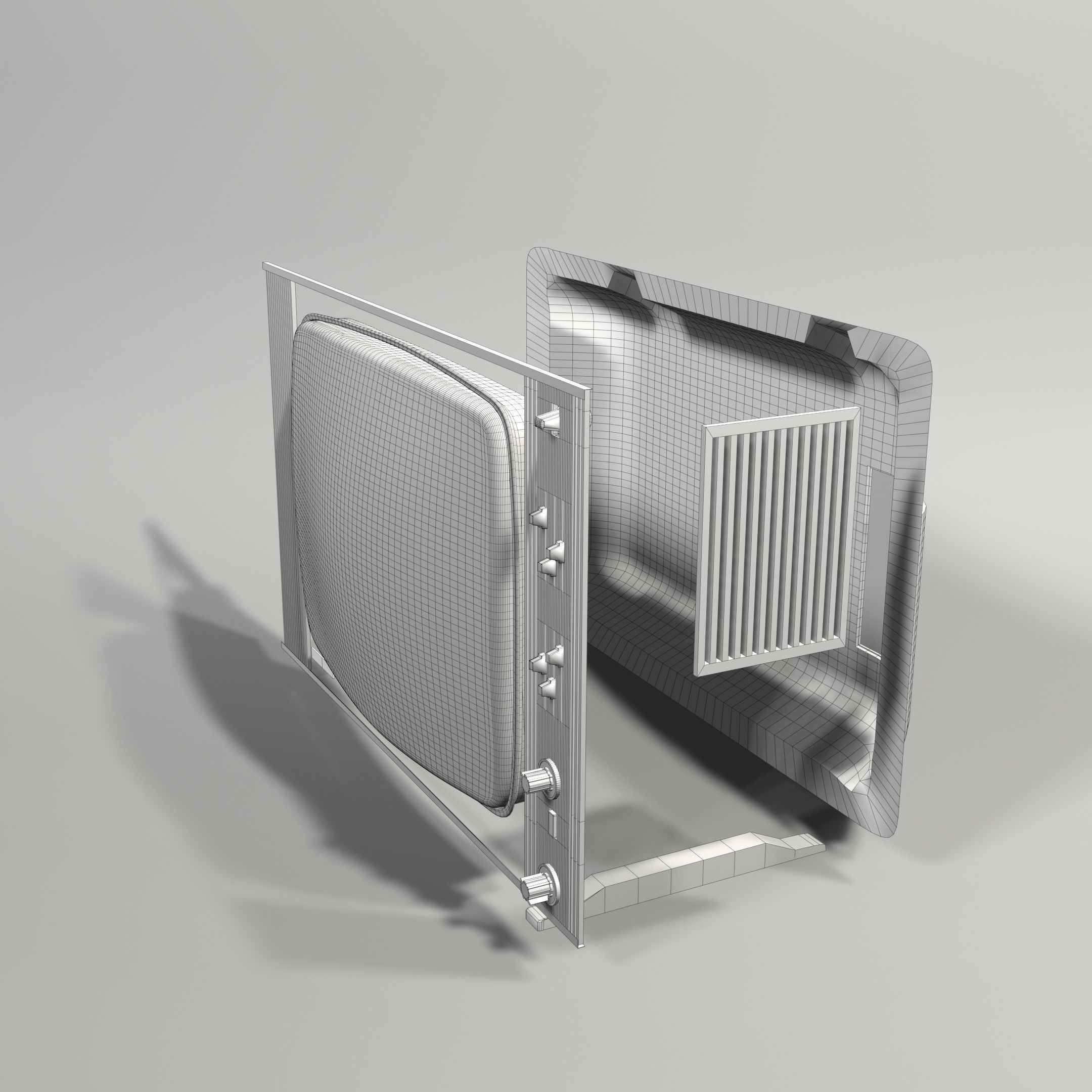 TV Rubin 714 Free 3D model_18