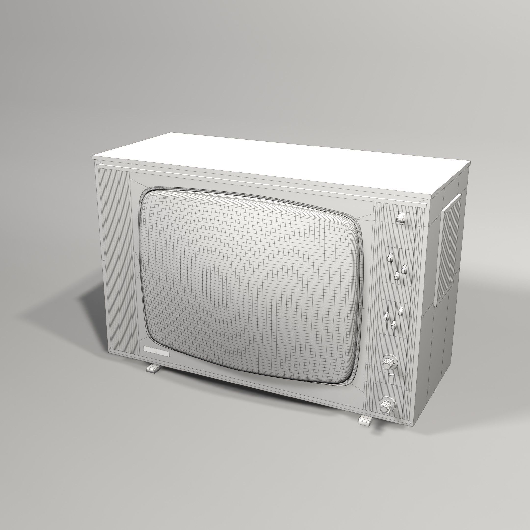 TV Rubin 714 Free 3D model_17