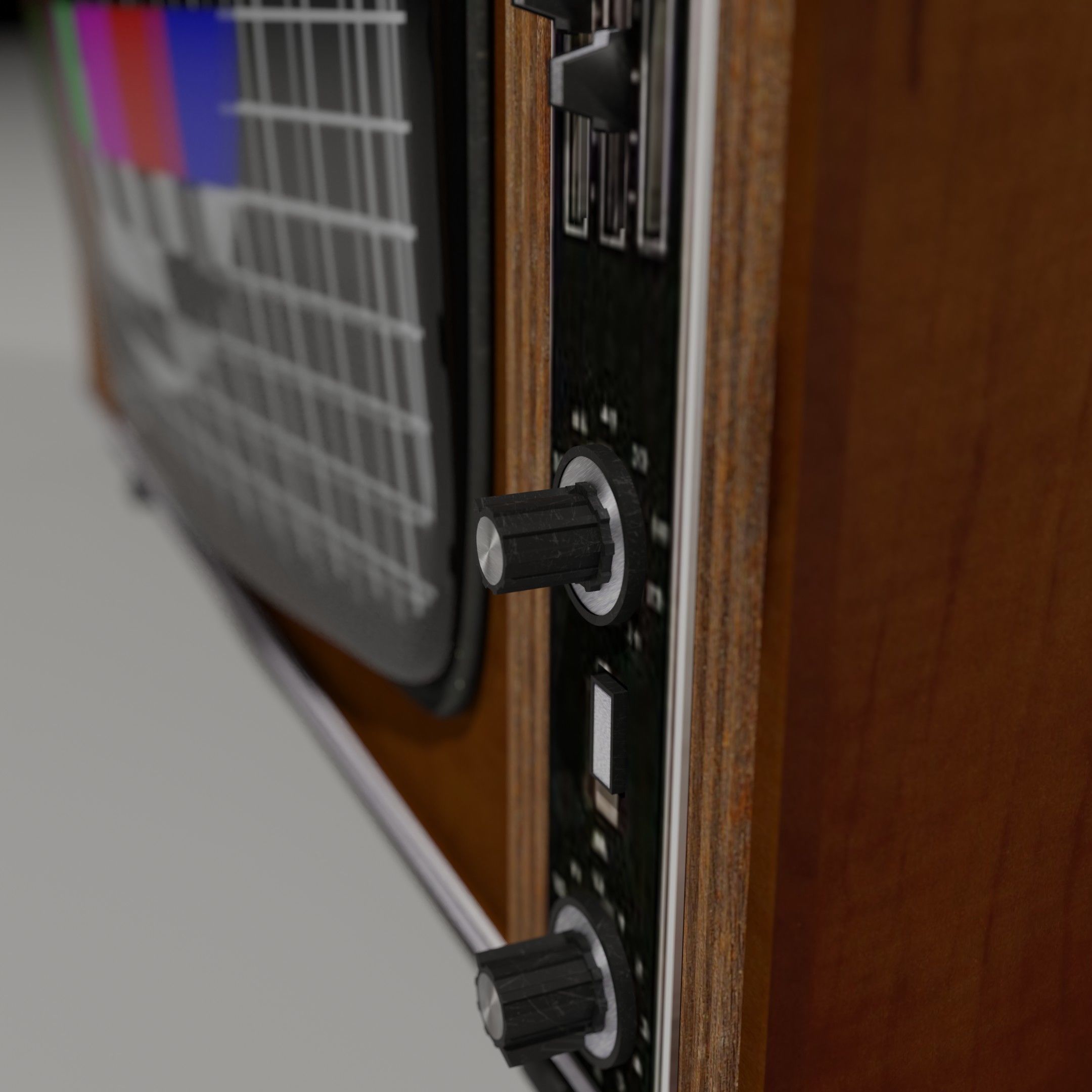 TV Rubin 714 Free 3D model_5