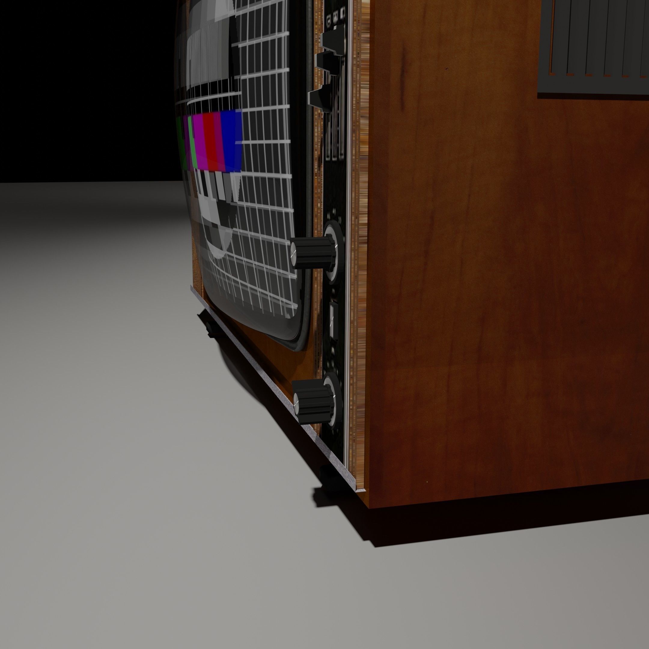 TV Rubin 714 Free 3D model_12