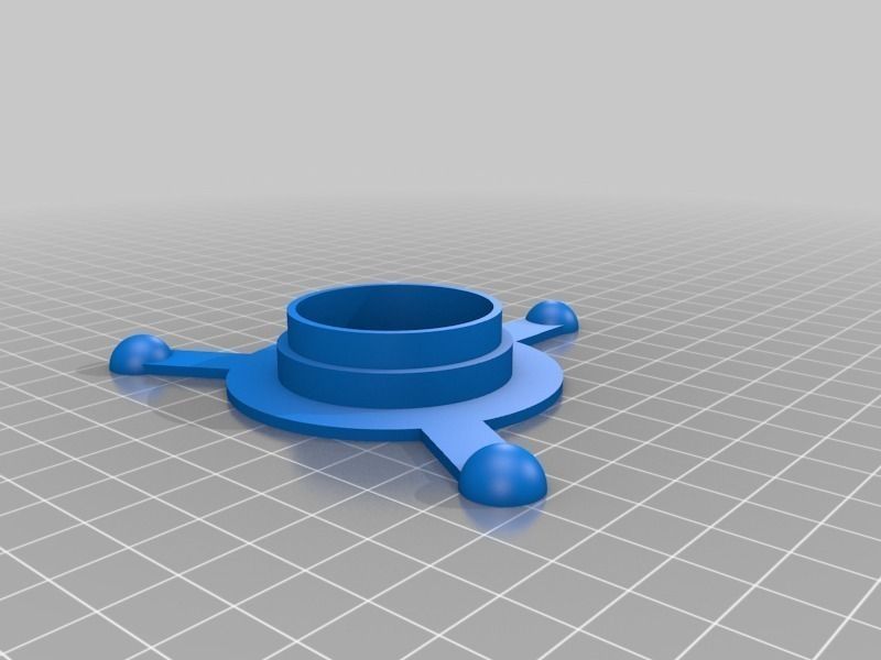 Horizontal Spool Holder Free 3D print model_1