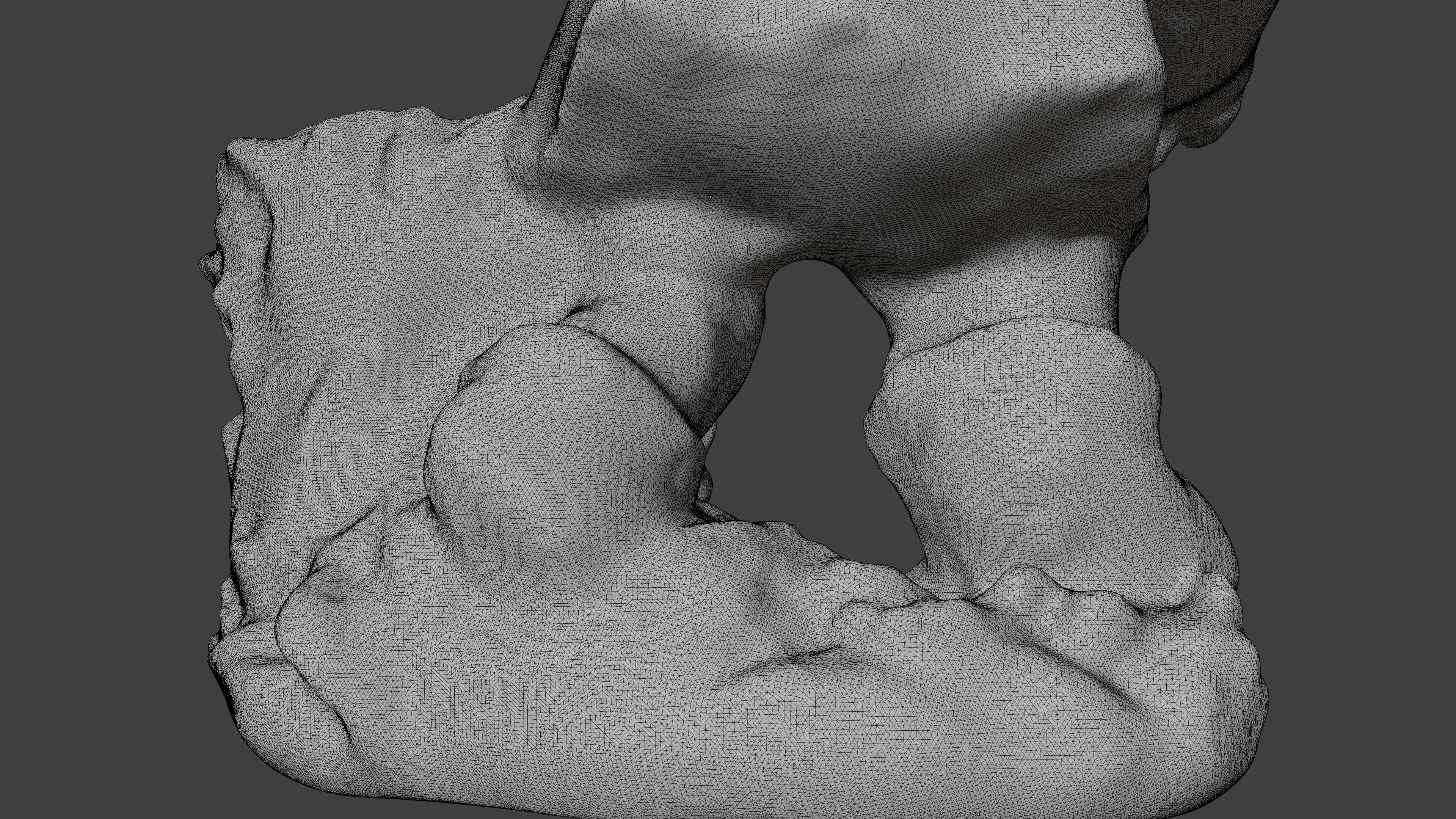 Gnome with flowerpot 3D print model_18