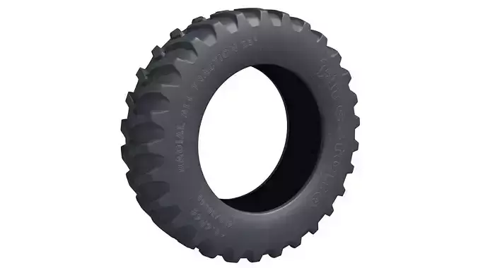 Off Road Tractor Tire 3D model