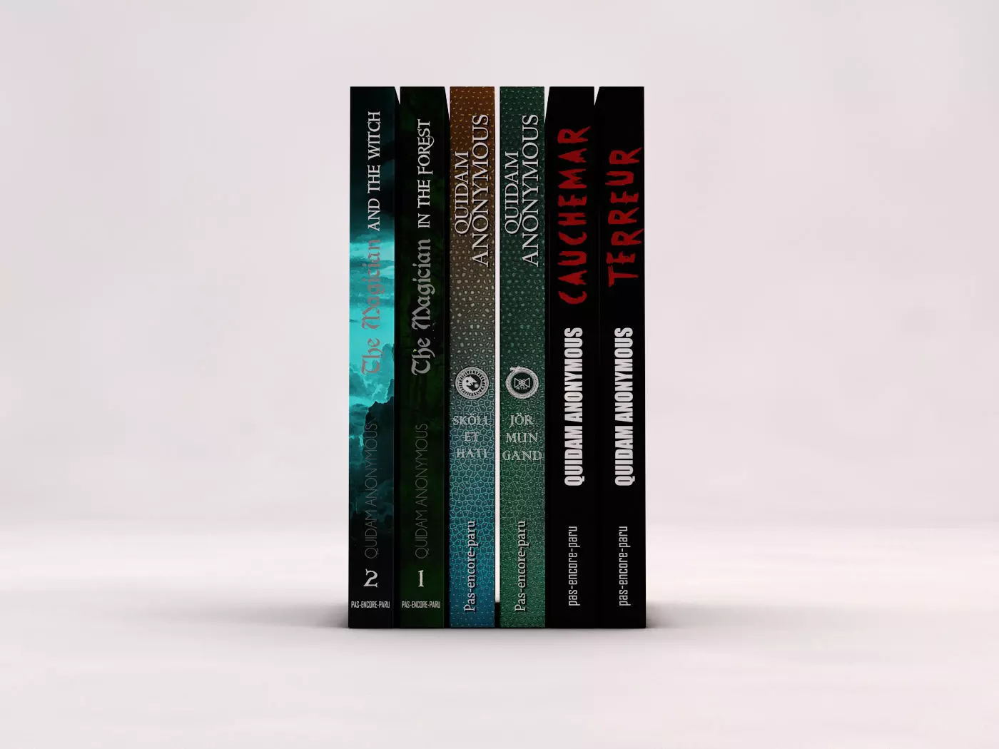 BOOK---Basic Set-01 Low-poly 3D model