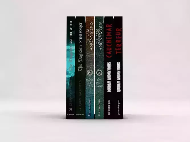 BOOK---Basic Set-01 Low-poly 3D model