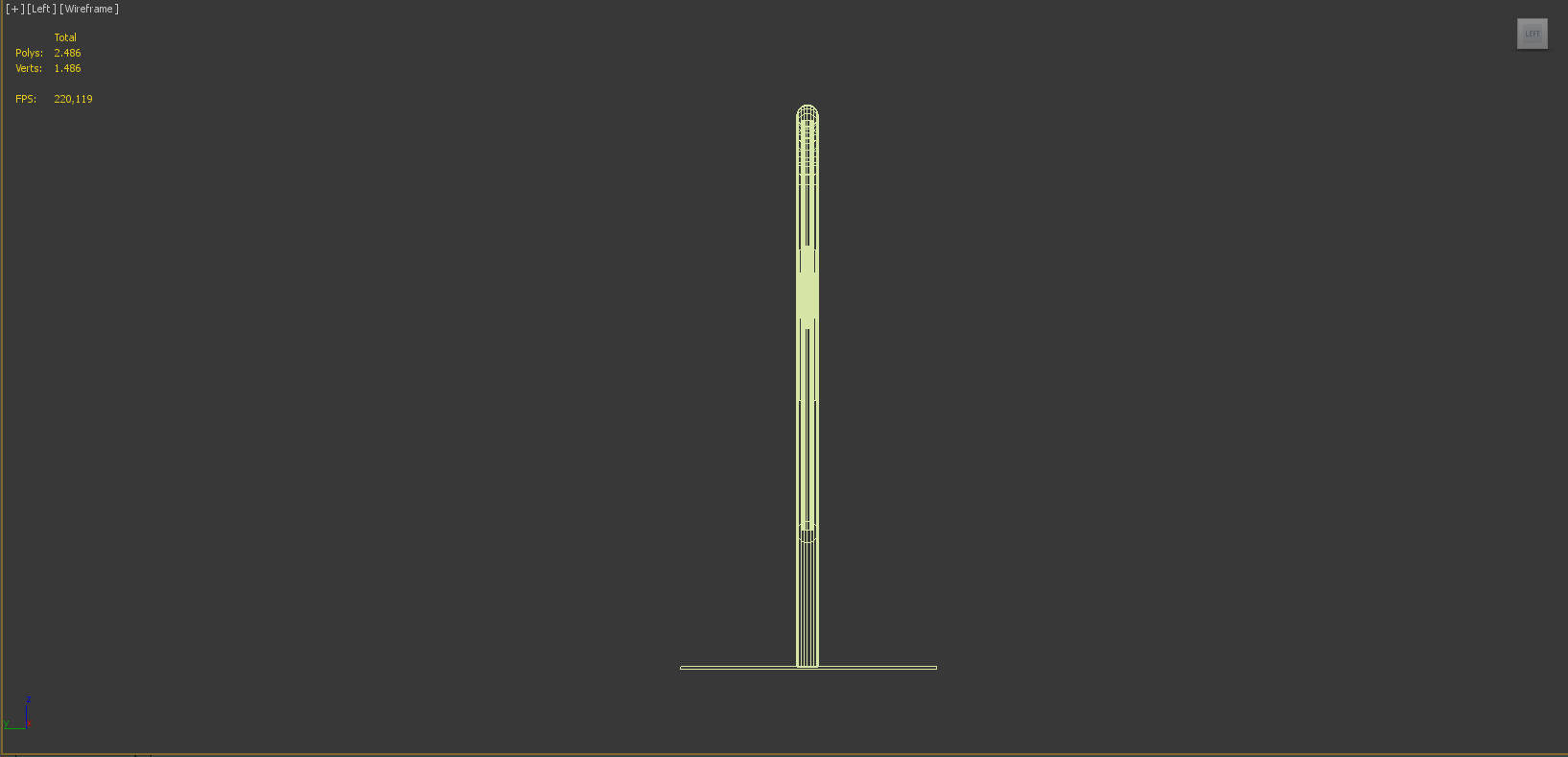 Construction Fence 3D model_1