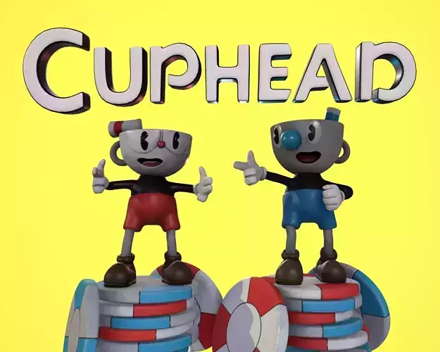 CupHead cartoon character
