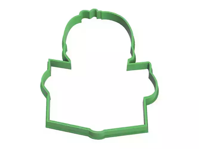 0116 Boy with a book No 2 cookie cutter 