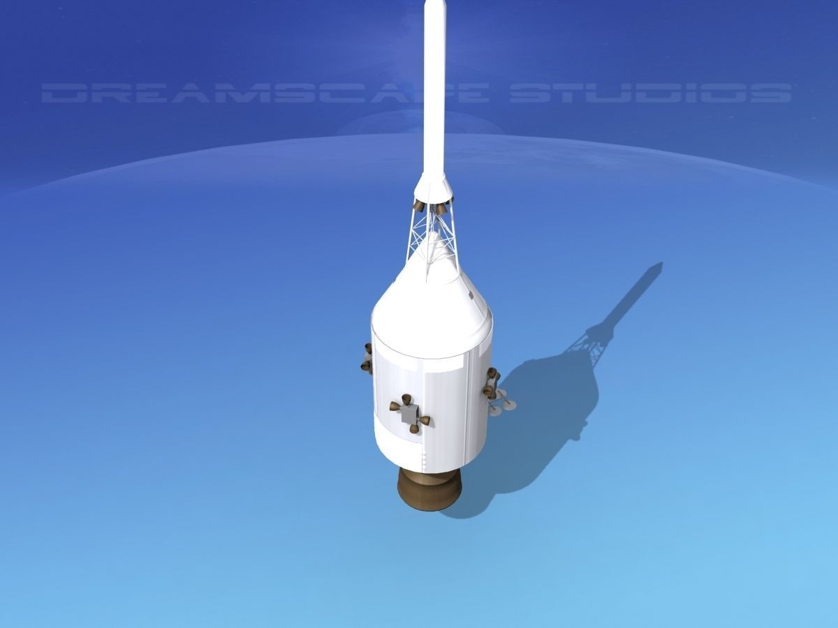 Apollo Service Command Module 3D model_8